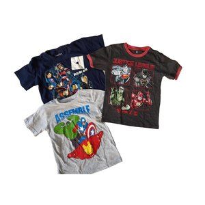 Big Boys Graphic T-Shirt - Bundle of 3 tees